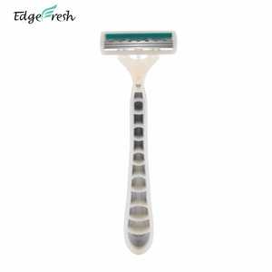 Индивидуальная упаковка, оптовая продажа, тройные лезвия, поворотный картридж для женщин, одноразовая бритва для бритья, популярная Бритва для тела - Product Image 5