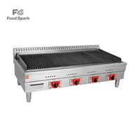 Grill au gaz propane industriel avec certificat / Gril au gaz Char Broiler - Prix de gros