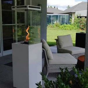 Stufa <span class=keywords><strong>a</strong></span> Gas da Esterno, Riscaldatore LPG, Braciere per Hotel, Agriturismi e Cortili, Modello AMT-GFP-08 - Product Image 1