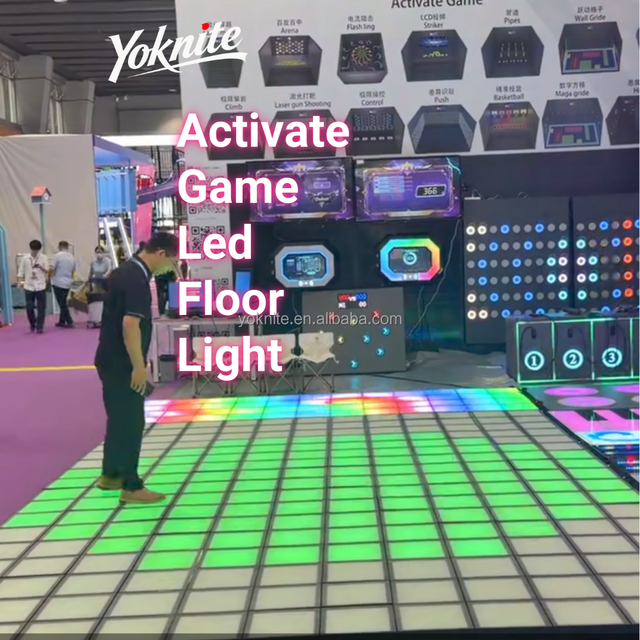 Factory Wholesale Interactive Led Floor Tiles Pressure Sensor Gaming