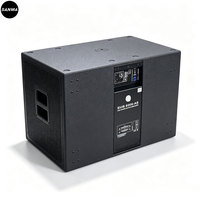 Subwoofer actif double 18 pouces Sub 8006-AS 4 ohms, enceintes audio professionnelles pour scène, son professionnel