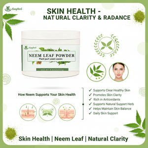 天然健康ハーブパウダー ニームサプリメント 肌と髪のための天然デトックス剤 アーユルヴェーダハーブ ニーム葉パウダー - Product Image 5
