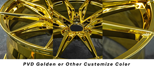 Rines Cóncavos Personalizados de Aluminio Forjado de 17, 18, 19 y 20 Pulgadas, Cóncavos Profundos, 5x112, 5x127, 5x114.3, Color Dorado para M2, M3, M4, B8, A6, C7 - Product Image 2