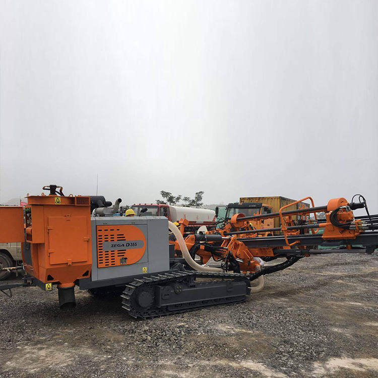 APCOM ZEGA 355 forage ZEGA diamètre 100 mm mini machine de forage kaishan chenille foreuse rotative à vendre