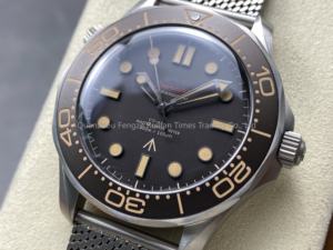 超高品質 メカニカルダイバー チタン製腕時計 42mm VSファクトリー V5 ETA 8806ムーブメント セラミックベゼル 300m 007腕時計 - Product Image 3