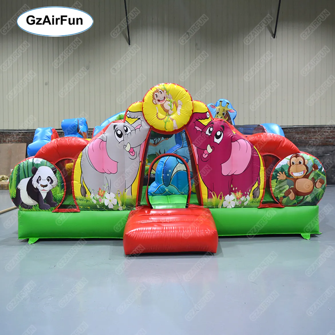 फैक्टरी अनुकूलित आउटडोर Inflatable उछाल स्लाइड उछालभरी महल भूलभुलैया कूद बाउंसर बच्चों inflatable खेल का मैदान