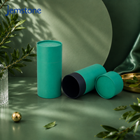 Tube en carton kraft écologique pour aliments, thé, bougies, avec revêtement UV, tube rigide en carton, boîte d'emballage cylindrique, vente en gros d'usine