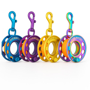 Carrete de <span class=keywords><strong>Buceo</strong></span> Ecológico Oceanic, Carrete de Dedo Compacto de Aluminio, Titanio y Plástico Duradero, Equipo Freedom Gear DR003, Despliegue SMB, <span class=keywords><strong>Buceo</strong></span> - Product Image 6