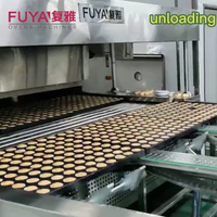 Chaîne de production automatique industrielle de gâteaux de cupcake