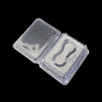 Boîtes transparentes alimentaires pour gâteau salade sushi pizza biscuits sandwich autres aliments plateau d'emballage à clapet en plastique recyclable jetable