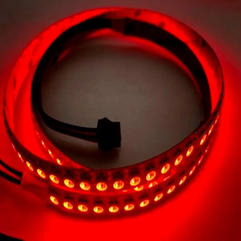 Breakpoint continuable SK9822 Point Control 5V 144LED RGB Multicolor Flexible Light Strips LED