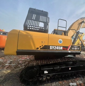 Excavatrice hydraulique sur chenilles SANY SY245 de 24,5 tonnes, excavatrice d'occasion SY215C, conception originale SANY, pelle de taille moyenne à vendre - Product Image 5