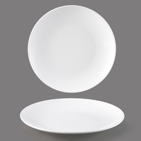 Plats de dîner ronds solides en mélamine blanche de 7 à 10 pouces avec logo personnalisé pour restaurant à domicile assiettes en plastique écologiques