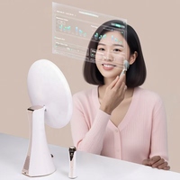 Miroir intelligent Vercon pour la beauté, diagnostic de la peau par IA Android, tutoriel de maquillage YouTube, haut-parleur Bluetooth Wifi, écran tactile 8 pouces, éclairage LED