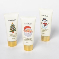 Coffret Cadeau Soin Corporel Série Noël Très Vendue, Ensemble Personnalisable Shampoing Gel Douche Lait Corporel pour Cadeau de Fêtes