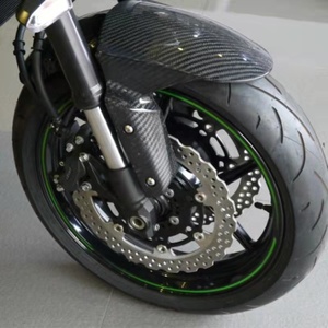 Accessoires modifiés de <span class=keywords><strong>moto</strong></span> pour <span class=keywords><strong>Kawasaki</strong></span> Z800 Z1000, tableau de bord des roues avant, garde-boue, 2 pièces, 14-17 ans - Product Image 4