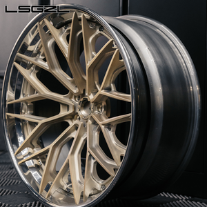 Новые кованые двухсоставные диски с глубоким ободом из легкосплавного углеродного волокна для автомобилей, 5x114.3/5x130/5x120/6x139.7, 18, 19, 20, 21, 22 дюйма - Product Image 3