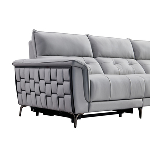 OKF Maßgefertigtes Wohnzimmermöbel 3-Sitzer Ledersofa Elektrisches Relaxsofa für Hotel und Apartment - Product Image 6