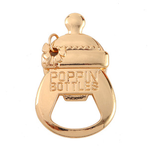 <b>Bottle</b> Opener Keychain Zinc Alloy <b>Mini</b> Portable Beer Opener For Home Use Gift With Ribbon Packaging - Product Image 4