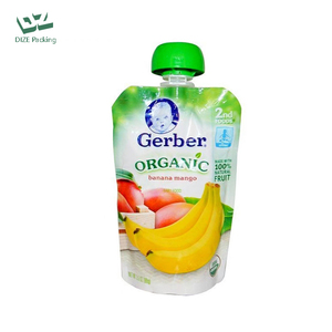 Bolsa de Plástico Degradable con Boquilla de Succión para Niños, con Diseño de Frutas y Vitaminas, en Varios Tamaños, para Líquidos - Product Image 6