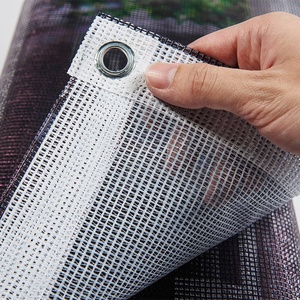 Expédition rapide personnalisé imprimé polyester maille bannière publicité extérieure grande clôture en <span class=keywords><strong>tissu</strong></span> suspendu <span class=keywords><strong>banne</strong></span> - Product Image 2