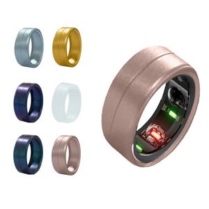 Fashion Design Siliconen Ringen 7-14 Maat Bruiloft Rubber 8Mm Siliconen Vinger Ring Voor Mannen Inlay Nfc Chip Mode Sieraden - Product Image 1