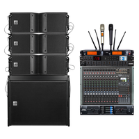 Altavoz Line Array Profesional KA210 con Dos Drivers de Neodimio de 10 Pulgadas para Sistema de Sonido PA en Escenarios y Clubs