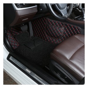 3D Double Couche Détachable Usine Vente Directe Imperméable Et Résistant À L'usure Diamant Tapis De Voiture Fournisseurs Pour Skoda <span class=keywords><strong>Octavia</strong></span> 2 - Product Image 1