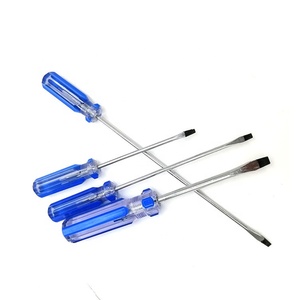 Nhà Máy Trong Suốt Rõ Ràng Nhựa Xử Lý <span class=keywords><strong>Screwdriver</strong></span> Với Đầu Đen - Product Image 5