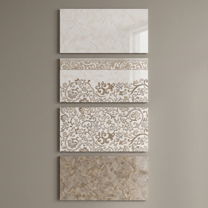 Carrelages muraux extérieurs intérieurs 12x24 Beige ivoire de la société de porcelaine indienne 300x600mm 30x60cm pour Villa salle de bain utilisation numérique - Product Image 1