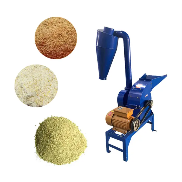 different shape Hammer-shape pulverizer Corn Cob Grinding Machine