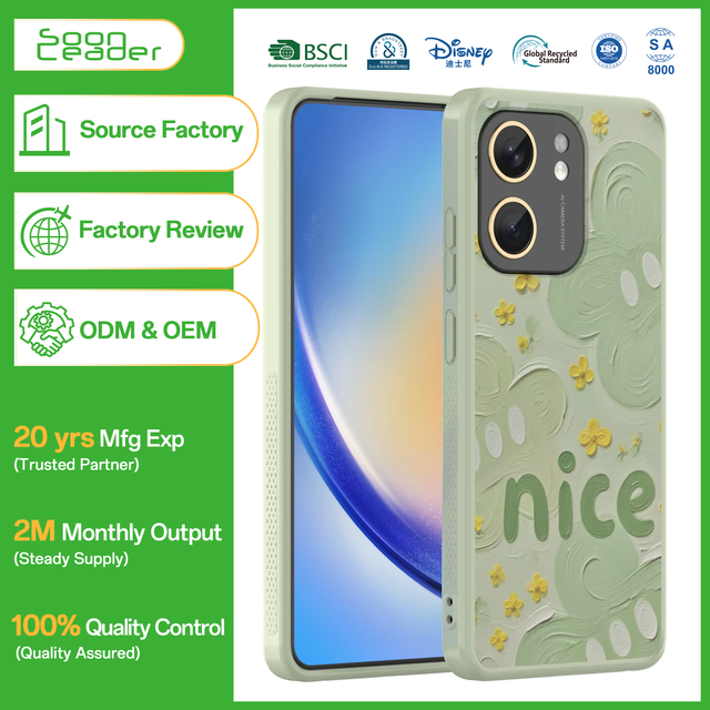 Soonleader TPU+PC Sport Crystal Transparent Shockproof Customizable Color Soft Mobile Phone Case for OPPO A5X