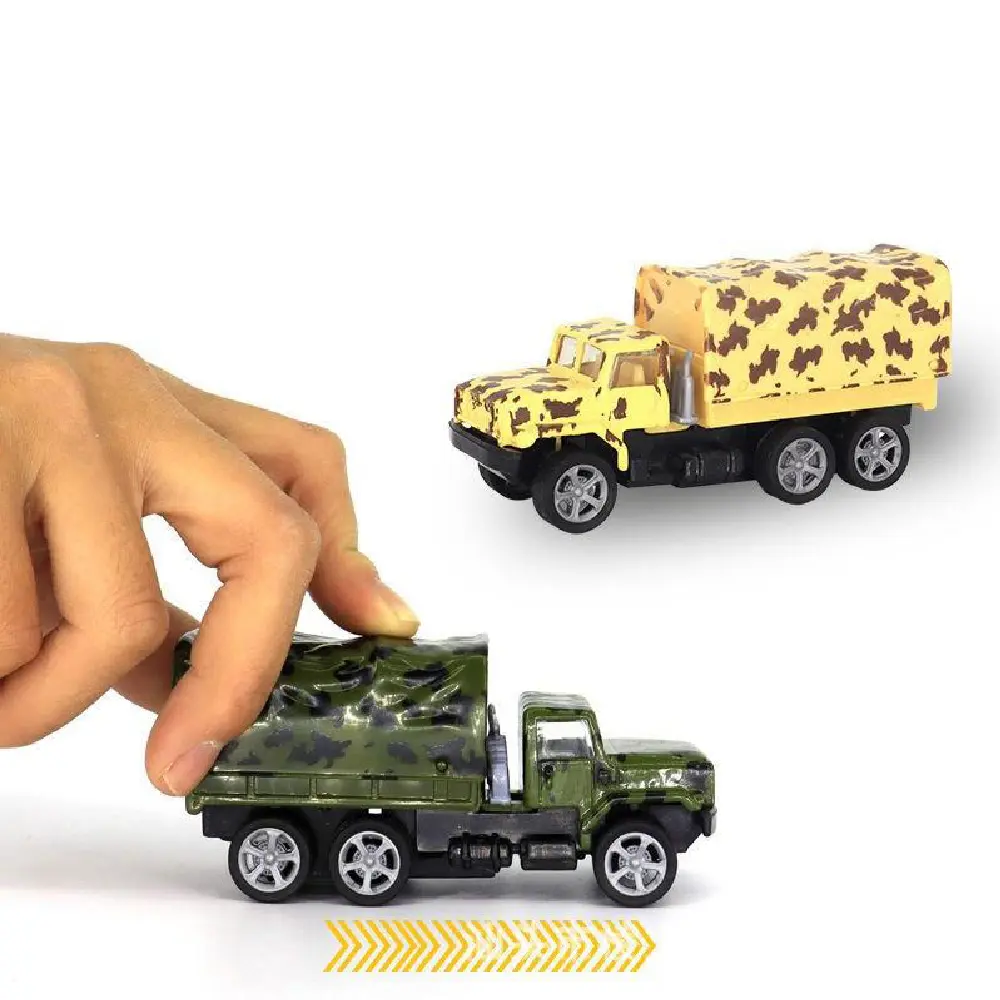 Hot Seller 1: 64 military truck diecast toys detachable Mini military transport vehicle model