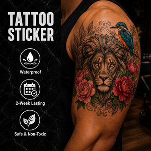 HF White Paper Eco-Friendly Full Back Temporary <strong>Tattoo</strong> Sticker Men Water <strong>Transfer</strong> Waterproof One Size Body Art Custom Design - Product Image 1