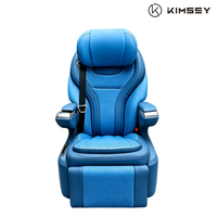 Siège de voiture électrique inclinable en cuir de luxe KIMSEY Vip, personnalisé pour Vito, Sprinter, Metris
