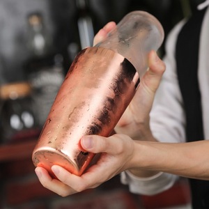 Usine de création directe Outils de bar de haute qualité Fournisseurs de <span class=keywords><strong>verre</strong></span> <span class=keywords><strong>shaker</strong></span> à cocktail Boston en acier inoxydable à service unique - Product Image 3