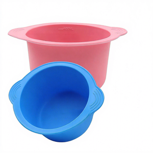 Moules à gâteau ronds antiadhésifs en silicone de qualité alimentaire OEM ODM pour la cuisson de gâteaux et de pains de mie - Product Image 4
