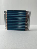 Intercambiador de Calor de Aletas de Aluminio con Tubo de Cobre y Carcasa de Acero Galvanizado