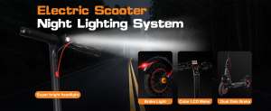 Scooter Eléctrico Plegable de 36V 650W 10.4AH, Modelo G20 para Adultos, 30km/h, Impermeable, Suspensión Completa, Ligero, AppHEZZO - Product Image 4
