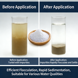 Agente Químico Viscosificador a Base de Aceite, Poliacrilamida en Polvo PAM, Floculante Catiónico Aniónico para Tratamiento de Agua, Marca Lebang 99% - Product Image 3