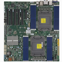 Super Micro H11SSL-I Single-Channel Intel E-ATX Server Motherboard DDR4 Memori 16GB RAM Maksimal 128GB Baru