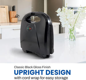 Machine à gaufres et sandwichs double face multifonctionnelle en acier inoxydable pour usage domestique - Product Image 2