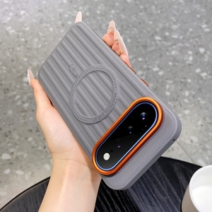 เคสแม่เหล็กหนัง PU แบบลูกฟูกสุดหรูสำหรับ Google Pixel 11 Pro XL 10 9 Pro ฝาหลังป้องกันการชาร์จแบบไร้สาย - Product Image 4