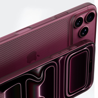 Coque texturée sergé pour iPhone 18 17 16 Pro Max, ultra-fine 0,3 mm, finition mate, antidérapante, agréable au toucher, sensation peau.
