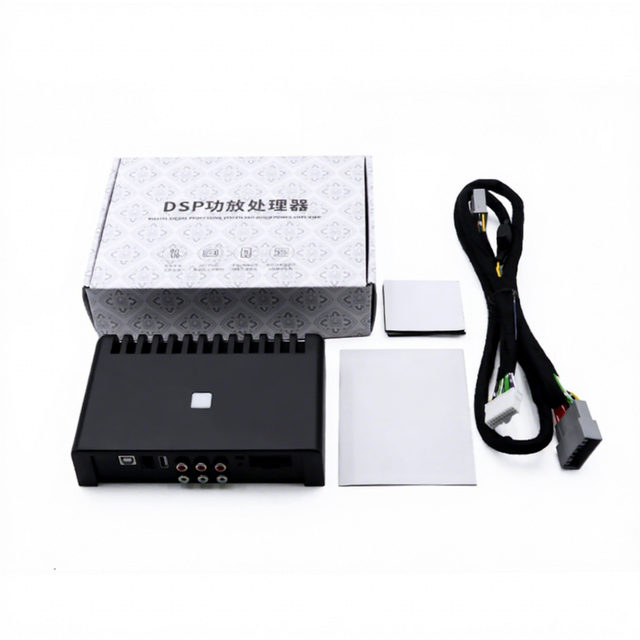 6-Channel Class D Car Interior DSP Audio Processor Amplifier Vehicle Stereo Amps Accessory