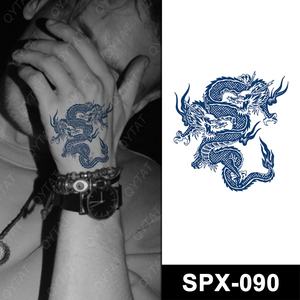 Stiker tato sementara kedap air, tahan lama 2 minggu, stiker tato jus, stiker tato sementara, Matte, tato palsu Semi permanen - Product Image 3