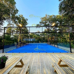 Pista de Pádel de Alto Estándar EXITO Tipo Panorámica <span class=keywords><strong>con</strong></span> Diseño Panorámico y Equipamiento Duradero - Product Image 5