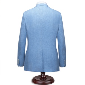 Kualitas Tinggi Disesuaikan Bordir Tuksedo Mantel Celana Pria Setelan untuk Pria Pernikahan - Product Image 2