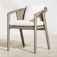 Ensemble de table et de chaises de jardin imperméables pour l'extérieur, pour jardin, cour, terrasse ou villa