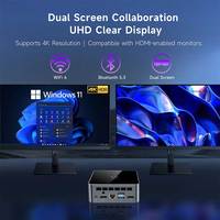 Factory Direct Cheap Small Desktop Computer Intel Core N100 5gwifi Win11 Mini Pc for Home Office Business